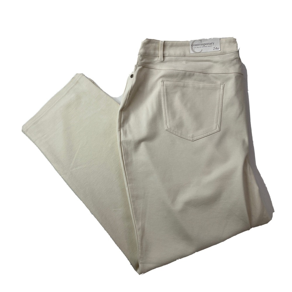 Cato Est. 1946 Womens Plus Size 24W Pants High Rise Skinny (41"W x 29"Ins) NEW - Picture 6 of 12